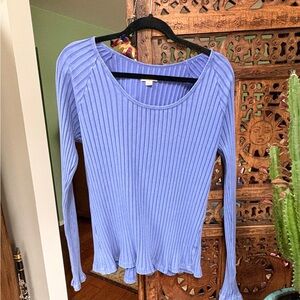 Women's Knox Rose Ribbed l/s top